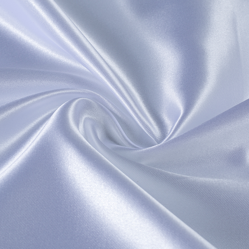 High Shine Evening Dress Satin Fabric