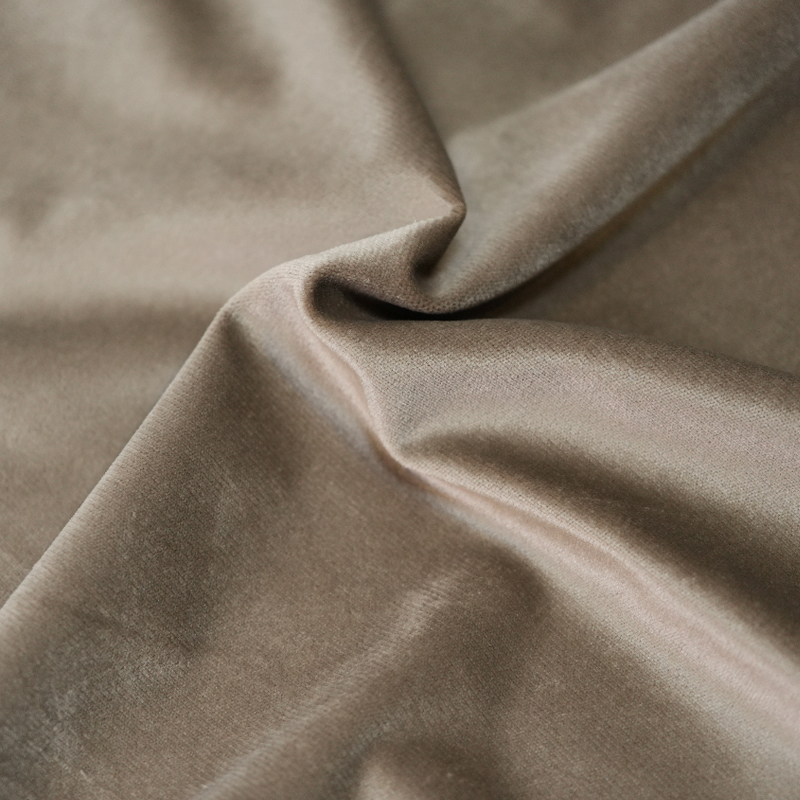 Solid Holland velvet fabric